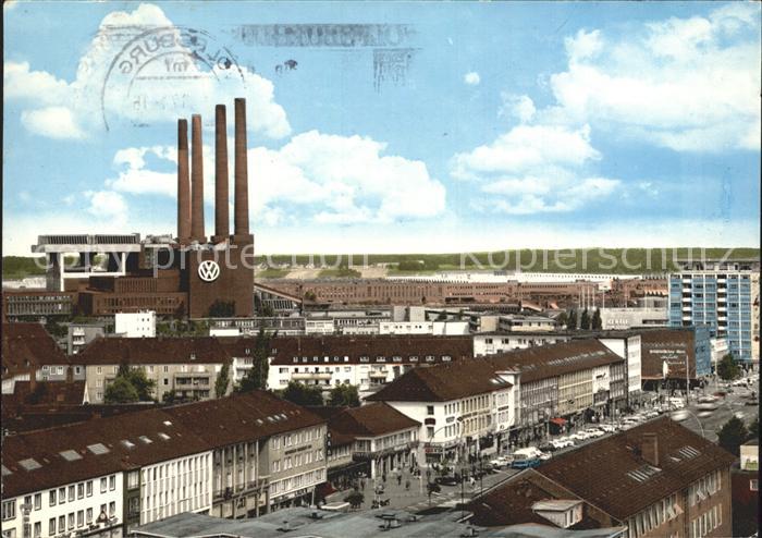 Wolfsburg VW Werk und Porschestrasse