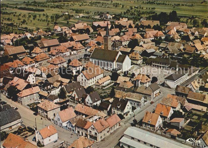 Marckolsheim Fliegeraufnahme