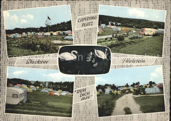 Stocksee Campingplatz Teilansichten