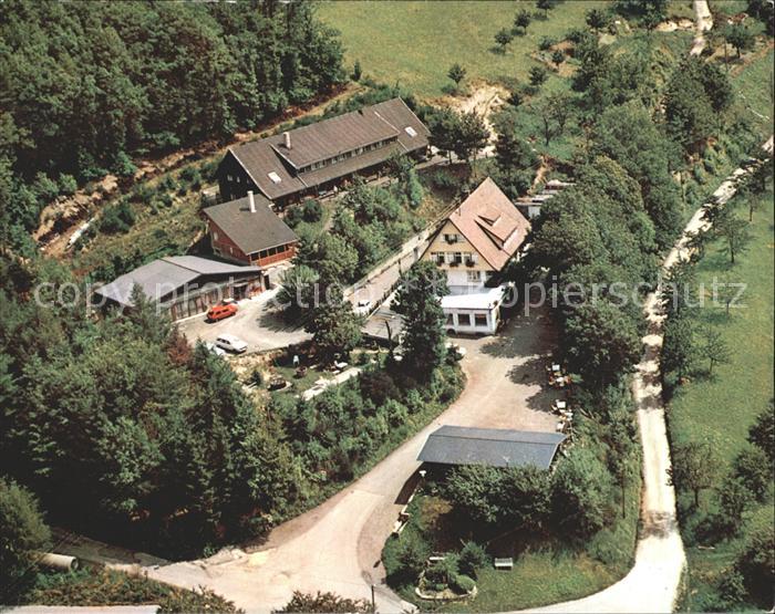 Lauf Baden Hardsteinhaus an der Wegscheide Fliegeraufnahme