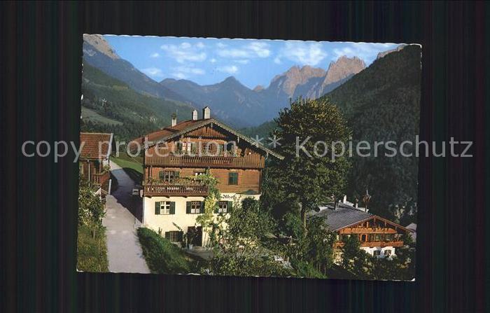 Kufstein Tirol Alpengasthof Pfandhof im Kaisertal