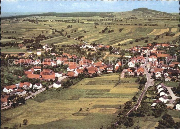 Schollbrunn Waldbrunn Fliegeraufnahme