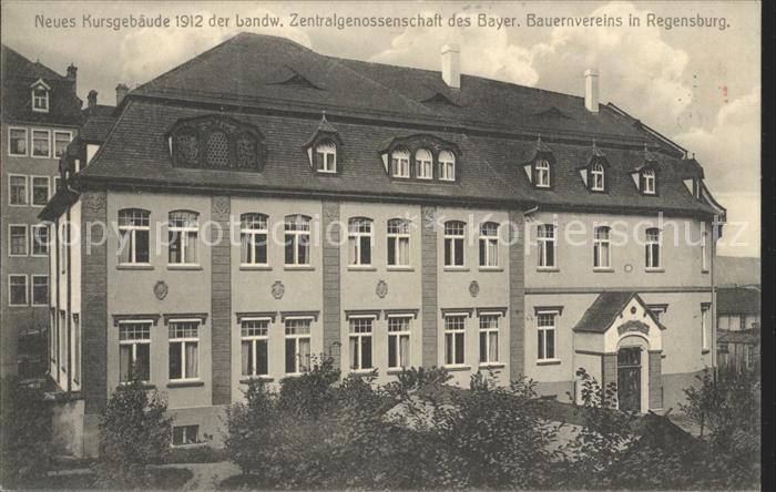 REGENSBURG Bayern Neues Kursgebaeude der Landwirtsch Zentralgenossenschaft