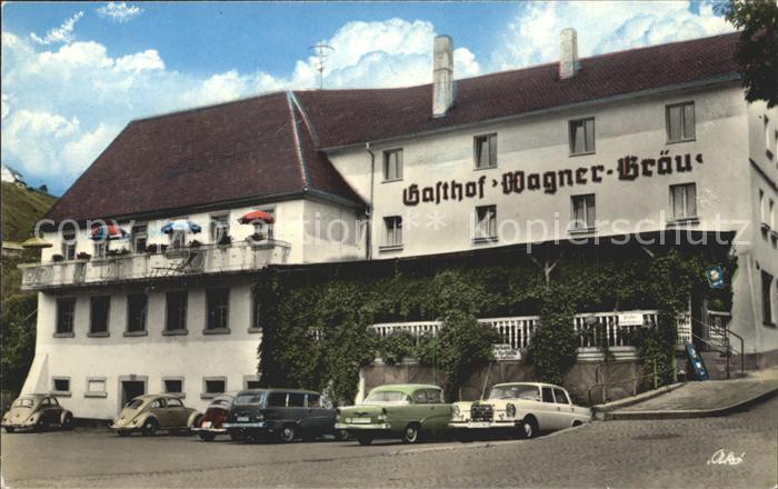 Pottenstein Oberfranken Gasthof Wagner Braeu