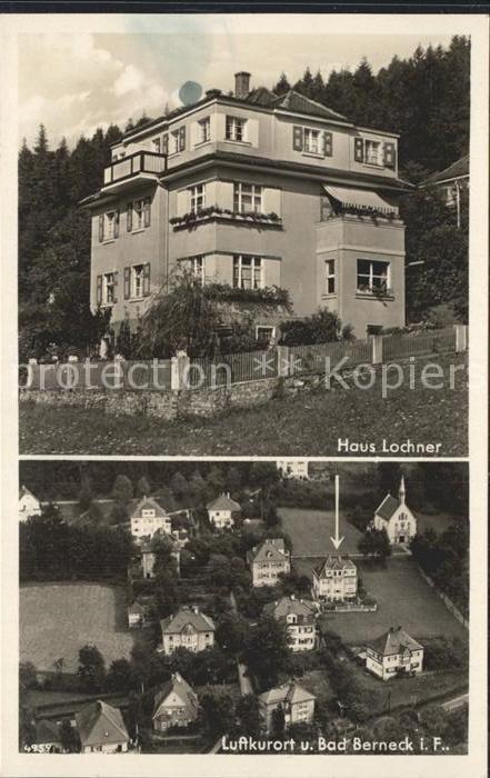 Bad Berneck Haus Lochner Fliegeraufnahme