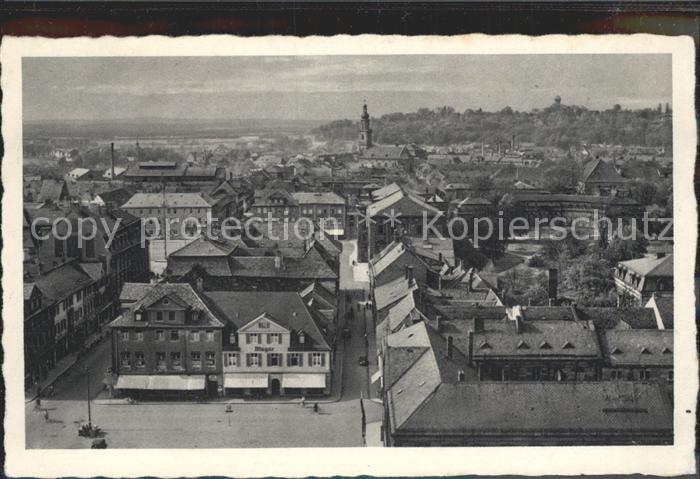 ERLANGEN Bayern mit Burgberg