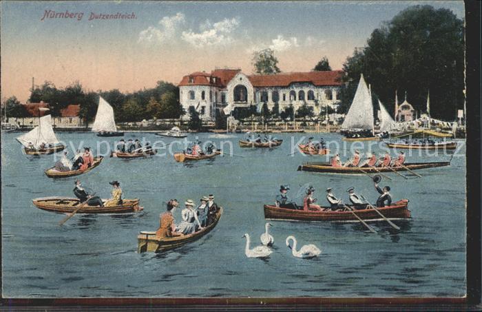 NueRNBERG CITY Dutzendteich Bootspartien