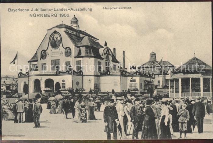 NueRNBERG CITY Bayer Landes Ausstellung 1906 Hauptrestauration