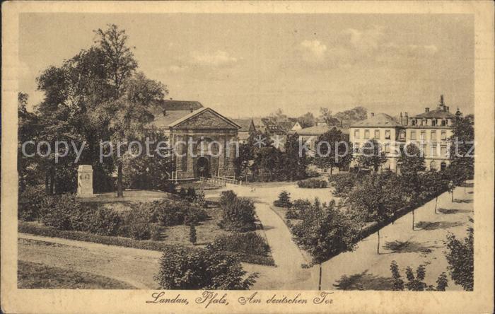 Landau Pfalz Am Deutschen Tor