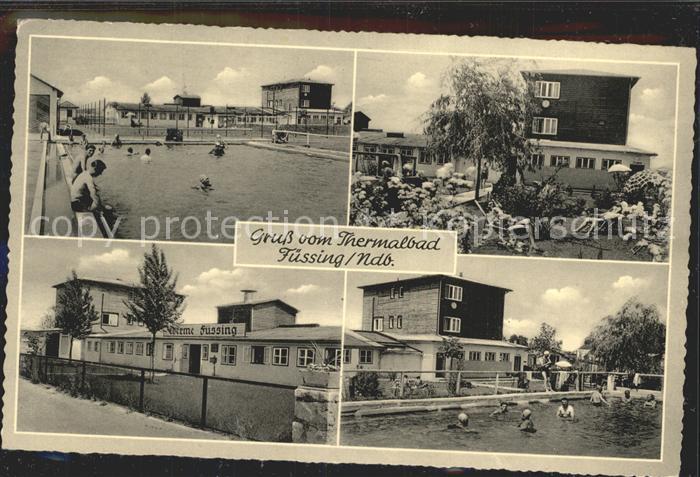 Fuessing Bad Thermalbad Schwimmbecken Garten