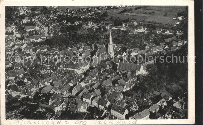 Michelstadt Fliegeraufnahme