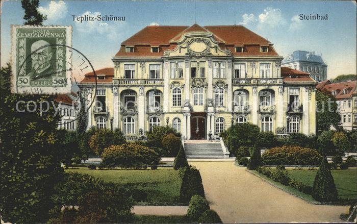 Teplitz-Schoenau Teplice Steinbad