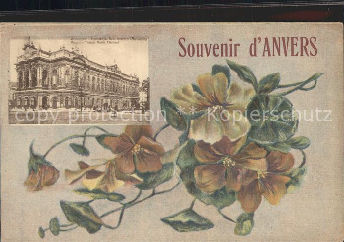 Anvers Antwerpen Theatre Royal Flamand