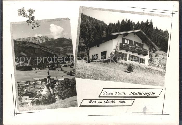 Reit Winkl Haus Heini Muehlberger Teilansicht