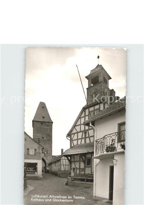 Altweilnau Rathaus und Glockenturm