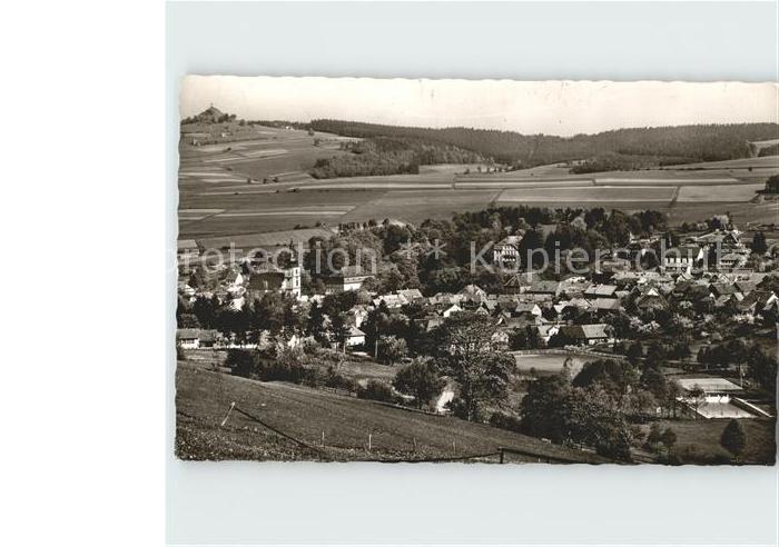 Gersfeld Rhoen mit Wachtkueppel