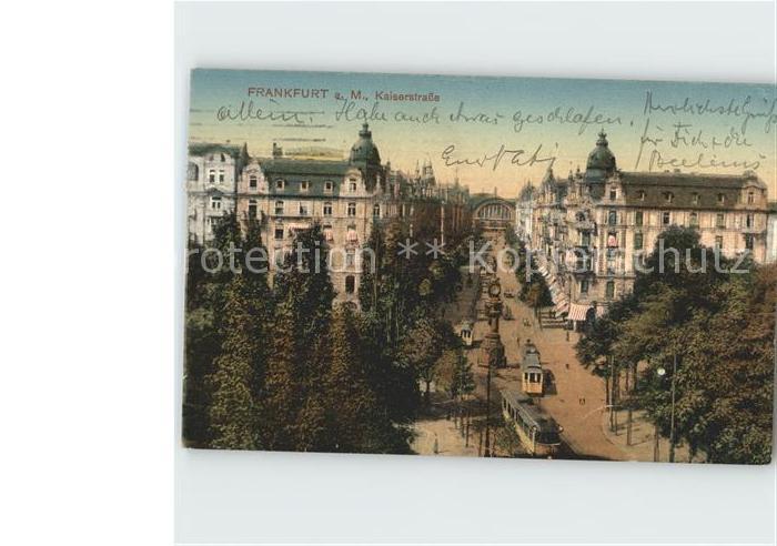 Frankfurt Main Kaiserstrasse