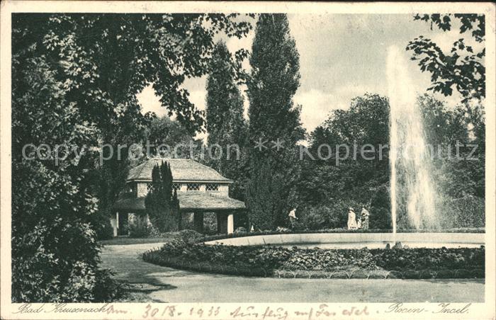 Bad Kreuznach Rosen-Insel Brunnen