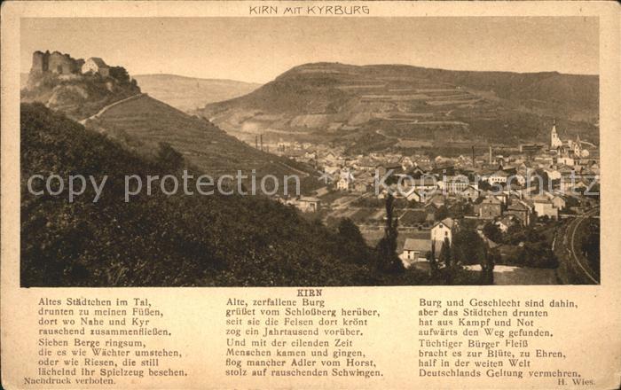 Kirn Nahe mit Kyrburg