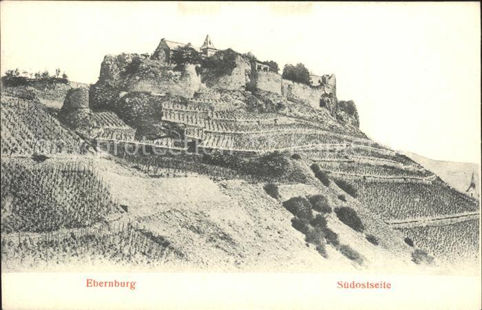 Ebernburg Burg von der Suedostseit
