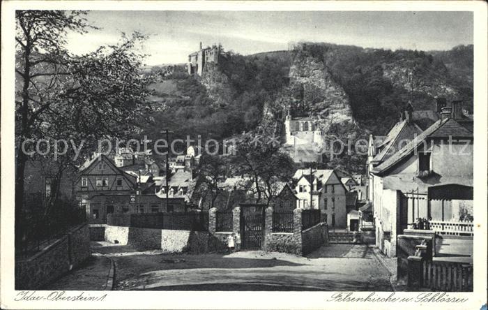 Idar-Oberstein mit Felsenkirche und Schloss