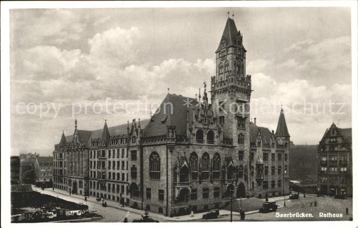 SAARBRueCKEN Saarland Rathaus