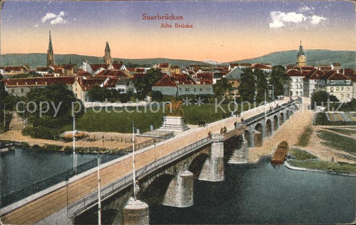 SAARBRueCKEN Saarland Alte Bruecke