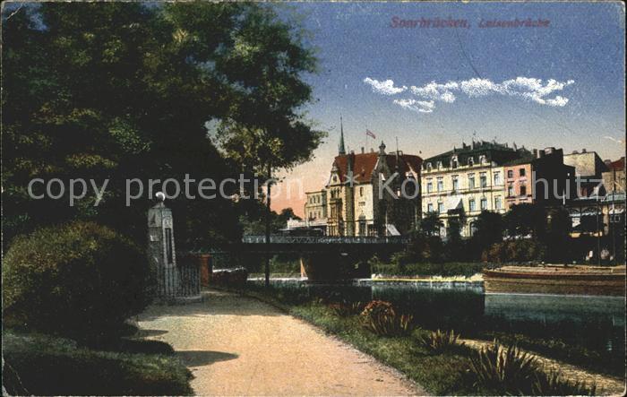 SAARBRueCKEN Saarland Luisenbruecke