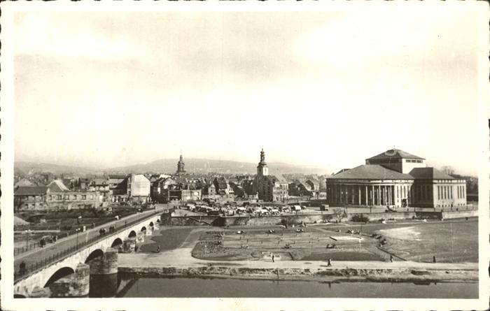 SAARBRueCKEN Saarland Partie an der Bruecke