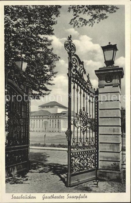 SAARBRueCKEN Saarland Gautheater Saarpfalz