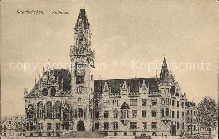 SAARBRueCKEN Saarland Rathaus
