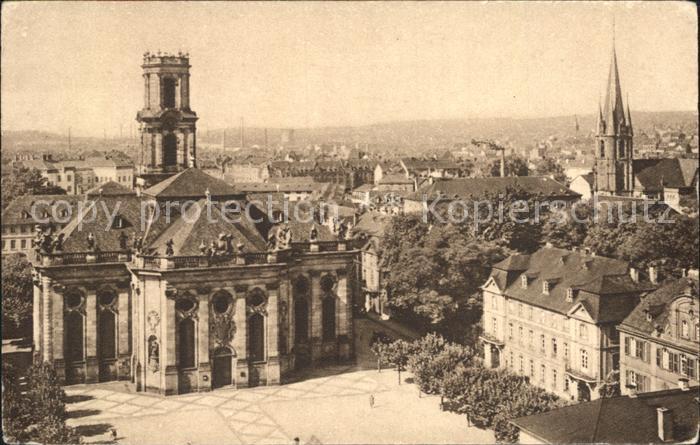 SAARBRueCKEN Saarland mit Ludwigs. und St. Jakobskirche