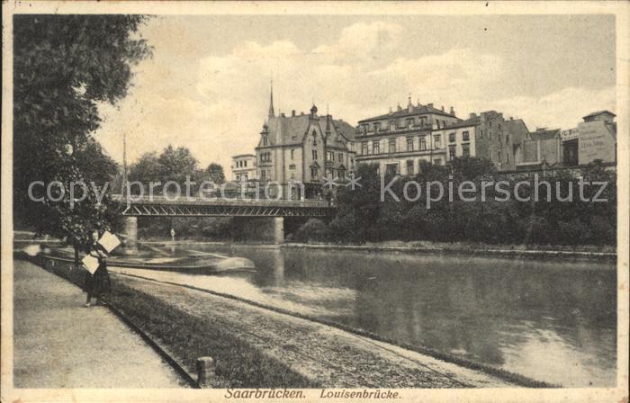 SAARBRueCKEN Saarland Louisenbruecke