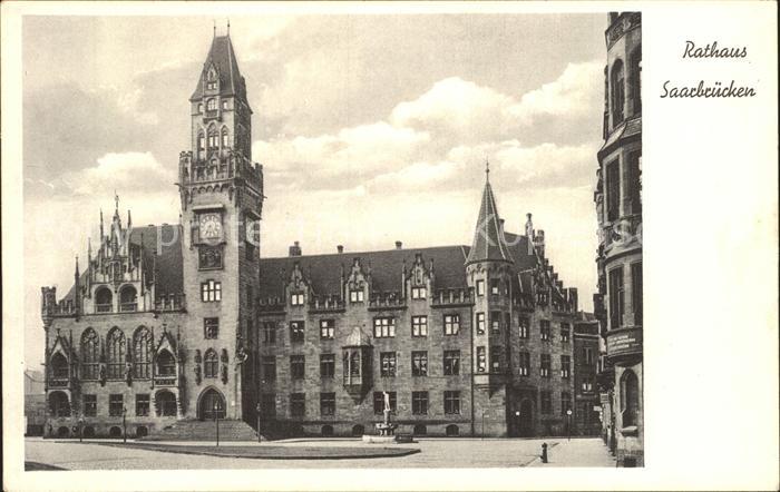 SAARBRueCKEN Saarland Rathaus