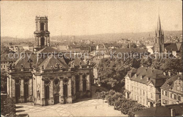 SAARBRueCKEN Saarland mit Ludwigs- und St. Jakobskirche