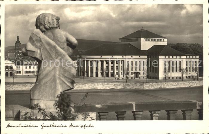 SAARBRueCKEN Saarland Gautheater Saarpfalz