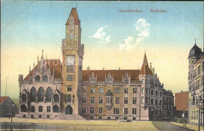 SAARBRueCKEN Saarland Rathaus