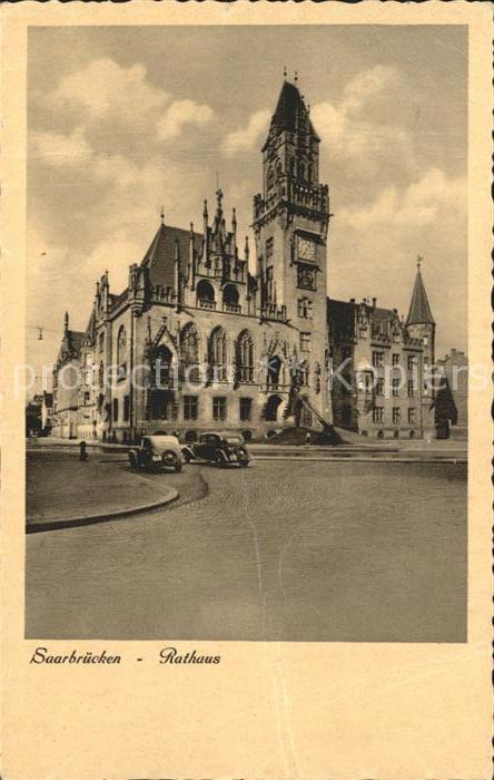 SAARBRueCKEN Saarland Rathaus