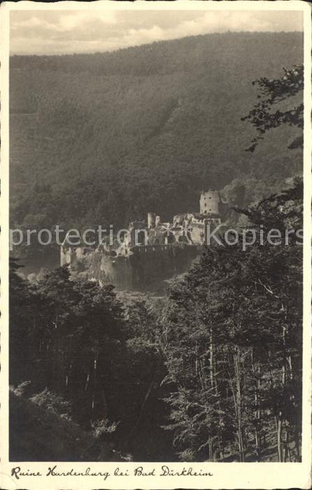 Bad Duerkheim Ruine Hardenburg