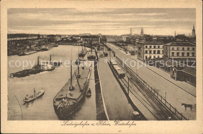 Ludwigshafen Rhein Winterhafen