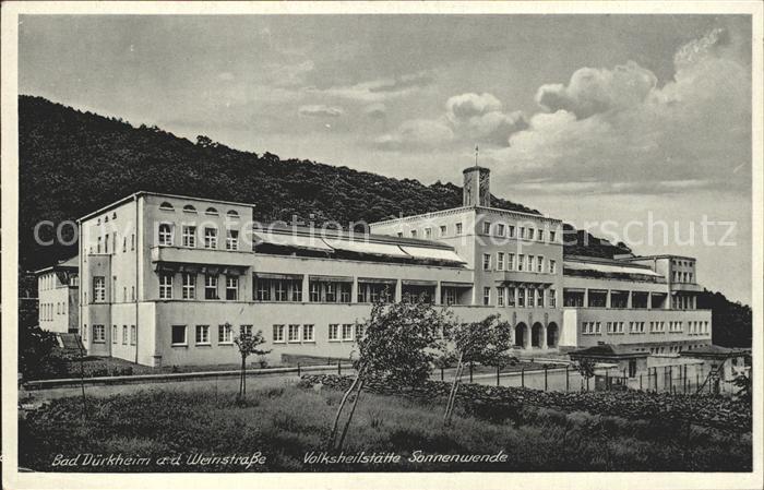 Bad Duerkheim Volksheilstaette Sonnenwende