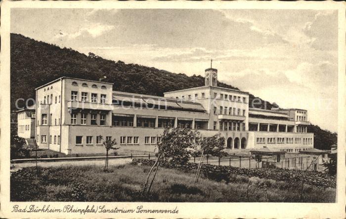 Bad Duerkheim Sanatorium Sonnenwende