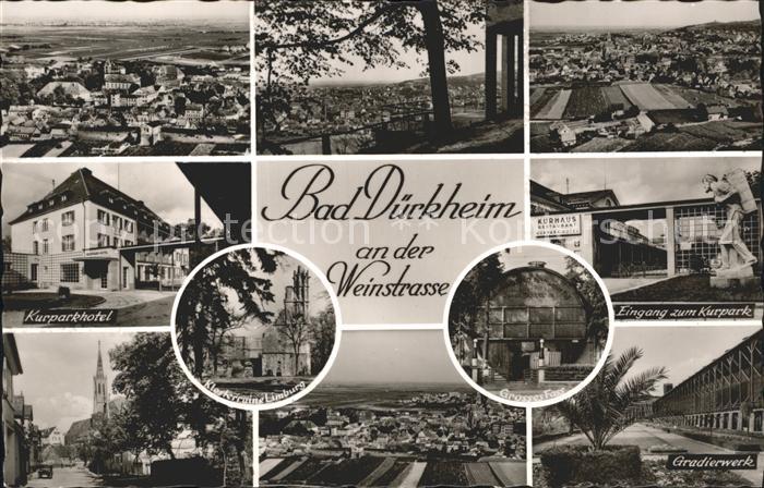 Bad Duerkheim Naturweinschaenke Duerkheimer Fass Kurparkhotel Gradierwerk Limbur