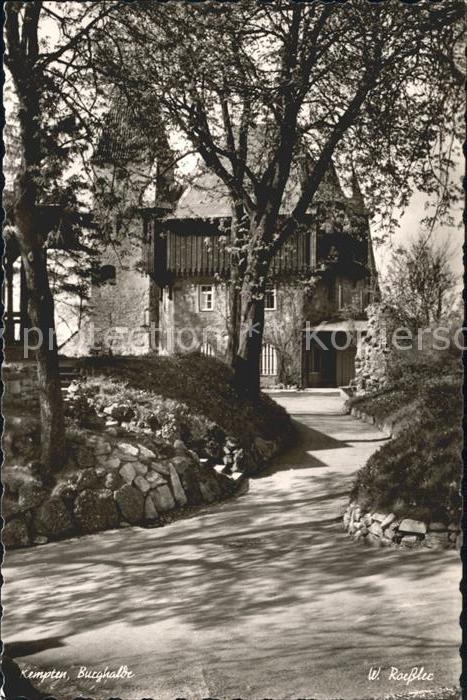 Kempten Allgaeu Burghalde