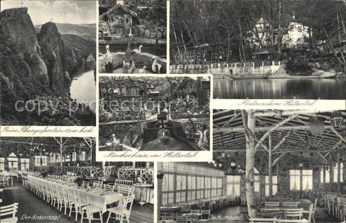 Bad Muenster Stein Ebernburg Restaurant Huttental Ruine Rheingrafenstein