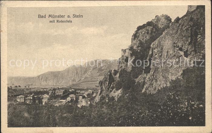 Bad Muenster Stein Ebernburg mit Rotenfels