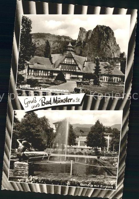 Bad Muenster Stein Ebernburg Badhaus Kurhaus Rheingrafenstein