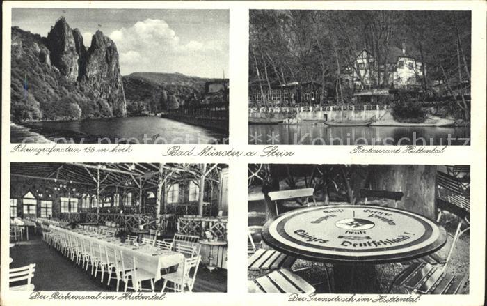Bad Muenster Stein Ebernburg Restaurant Huttental Rheingrafenstein