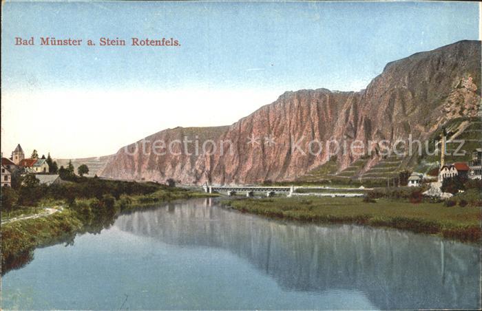 Bad Muenster Stein Ebernburg mit Rotenfels