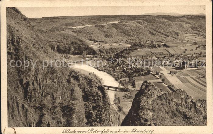 Ebernburg Blick vom Rotenfels